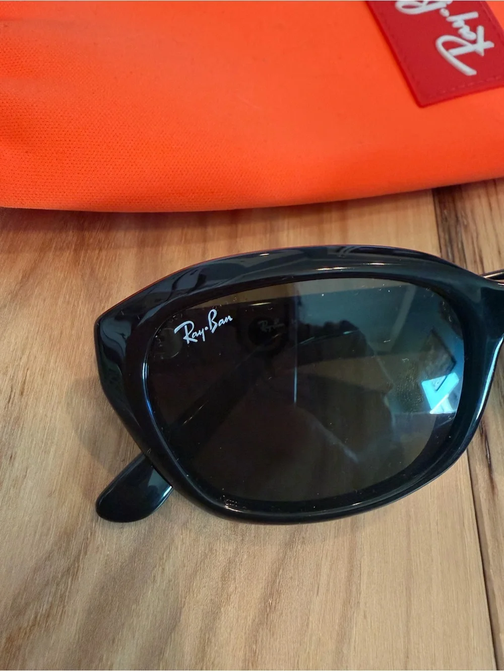 Ray-Ban Junior RJ9081S Black Sunglasses Kids 48□17 w/ Original Ray-Ban Pouch